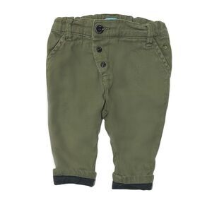 𝅺trois Mouton Asymmetrical Olive Green Pull On Pants